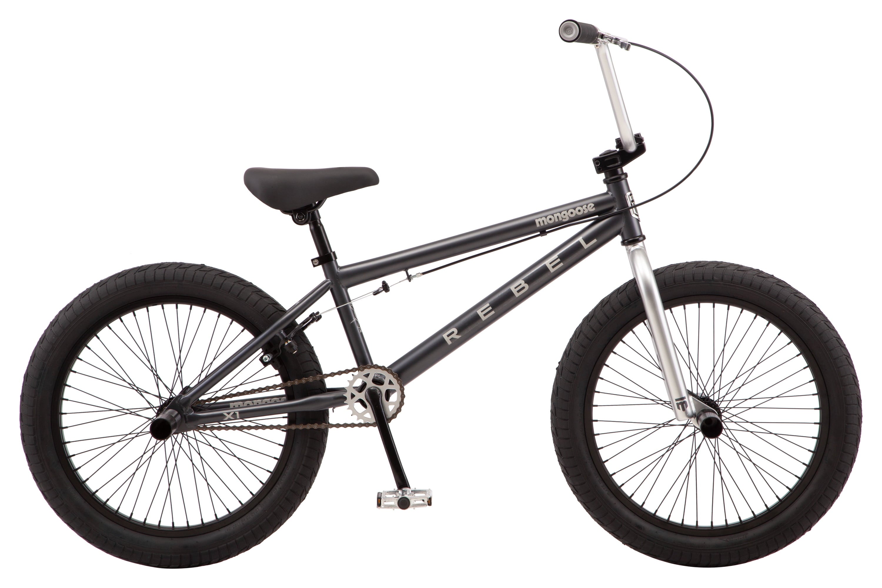 Rebel X1 BMX Bike, 20in. Wheels, Boys/Girls, Gray