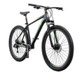 29-in. Boundary Mens Mountain Bike, Black and Green