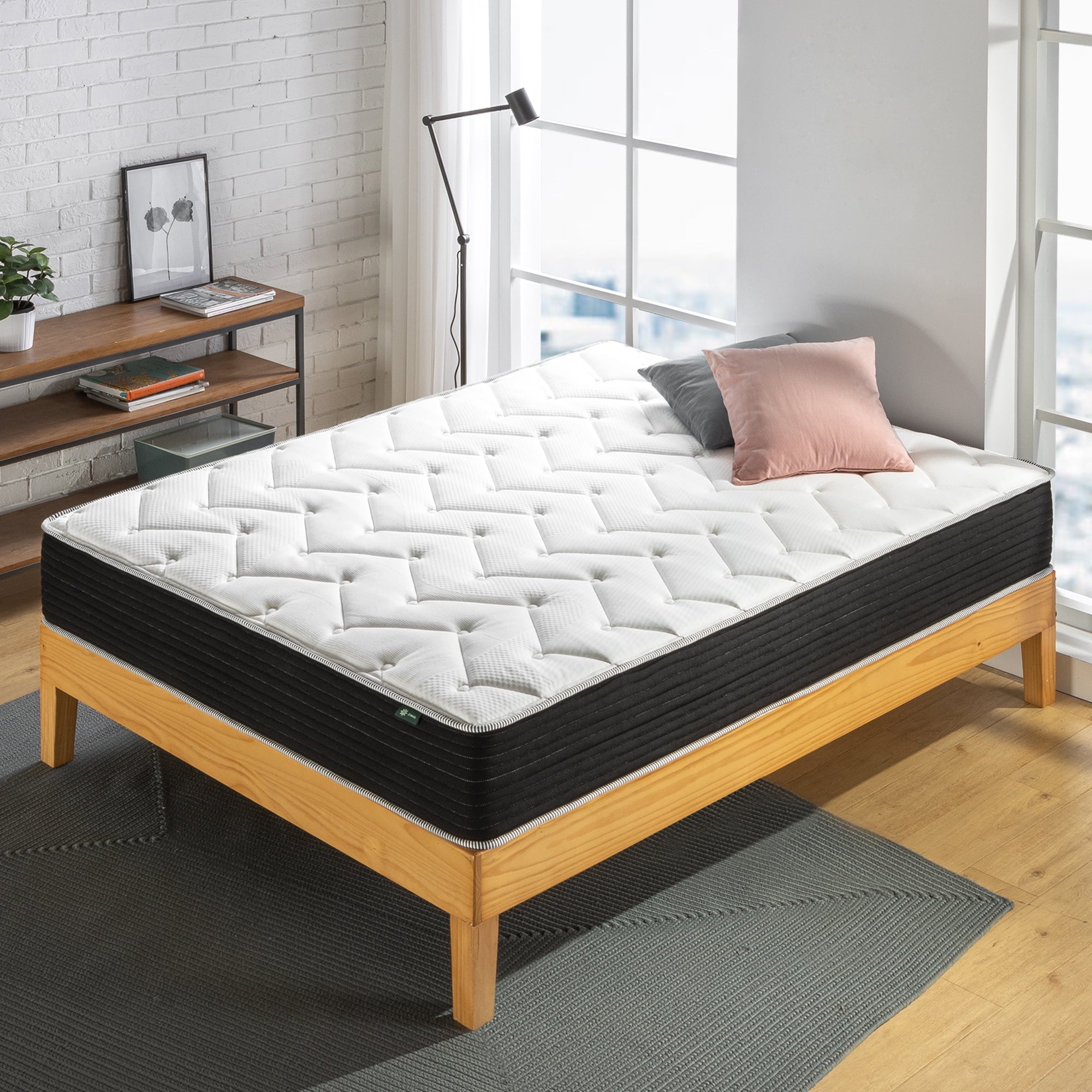 Sensations by Zinus 10¡± Classic Pocket Spring Hybrid Mattress, Full