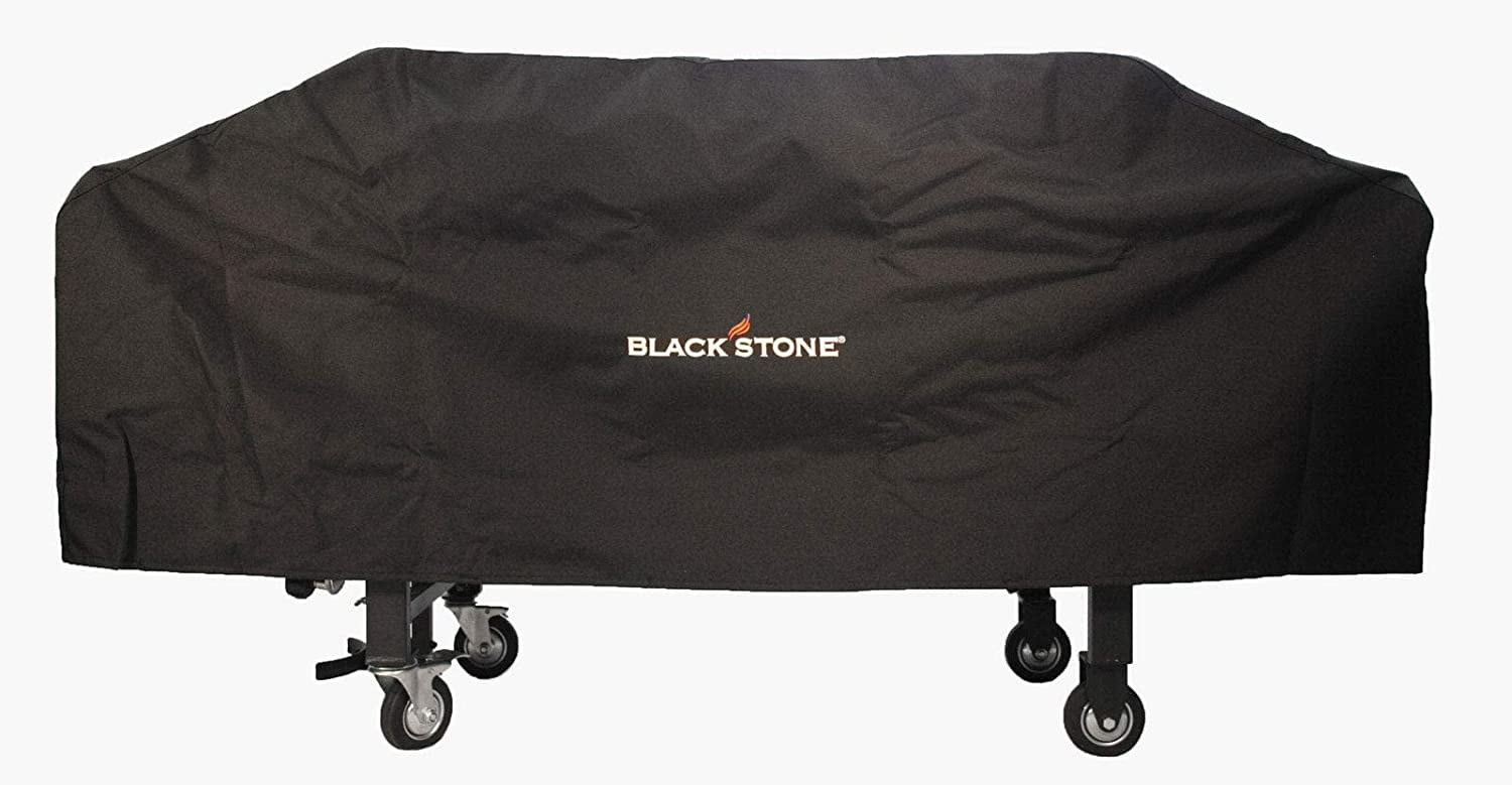 600D Polyester Heavy Duty Flat top Gas Grill Cover, Water Resistant Exclusively Fits 36" Griddle Cooking Station, Black