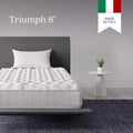 Sleep Triumph 8 Inch Reversible Innerspring Mattress, Twin