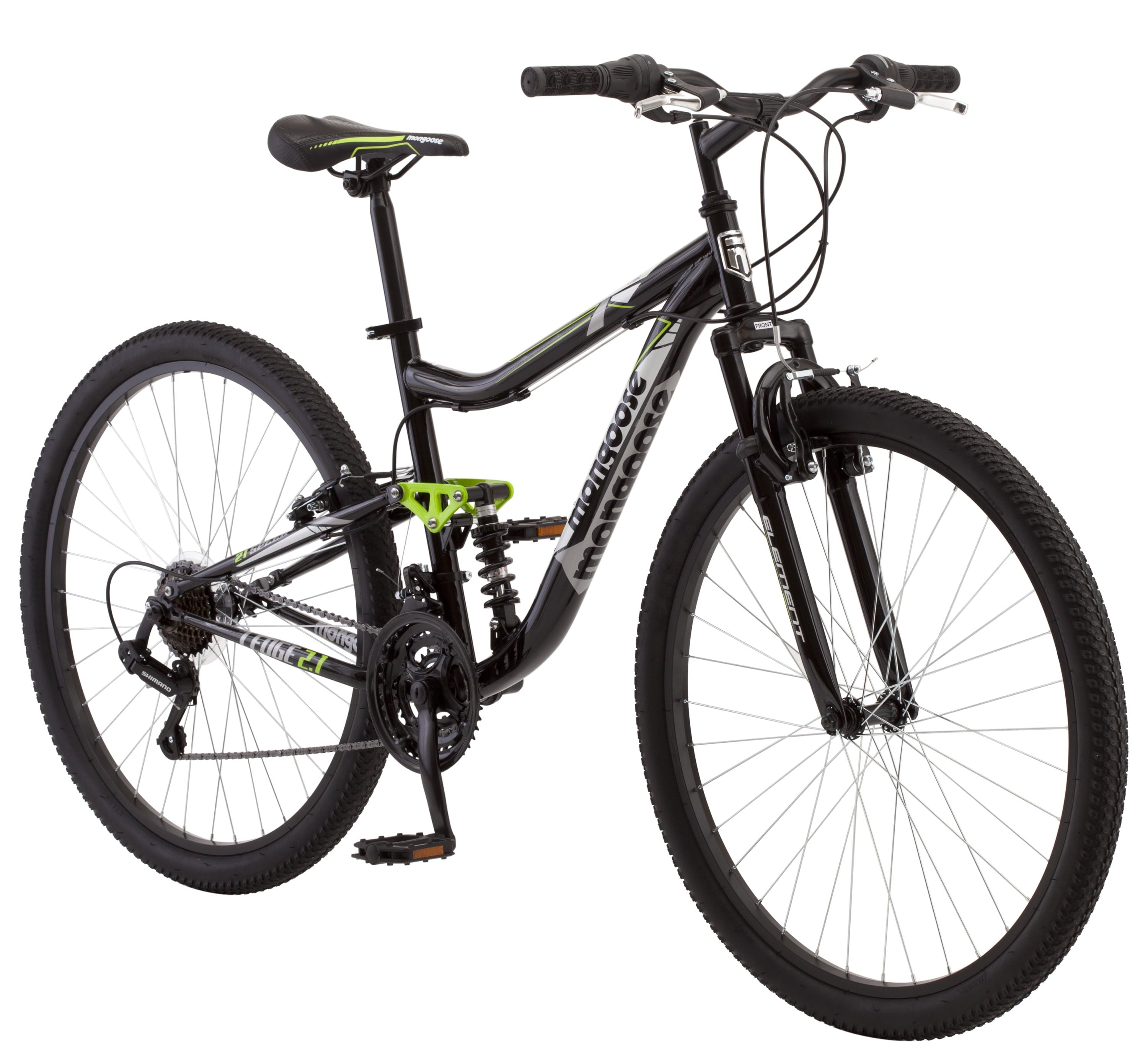 Ledge 2.1 Mountain Bike, 27.5" wheels, 21 speeds, mens frame, Black