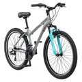 Sidewinder Mountain Bike, 26-inch wheels, womens frame, silver/blue