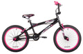 20" Girls', Trouble BMX Bike, Black/Pink