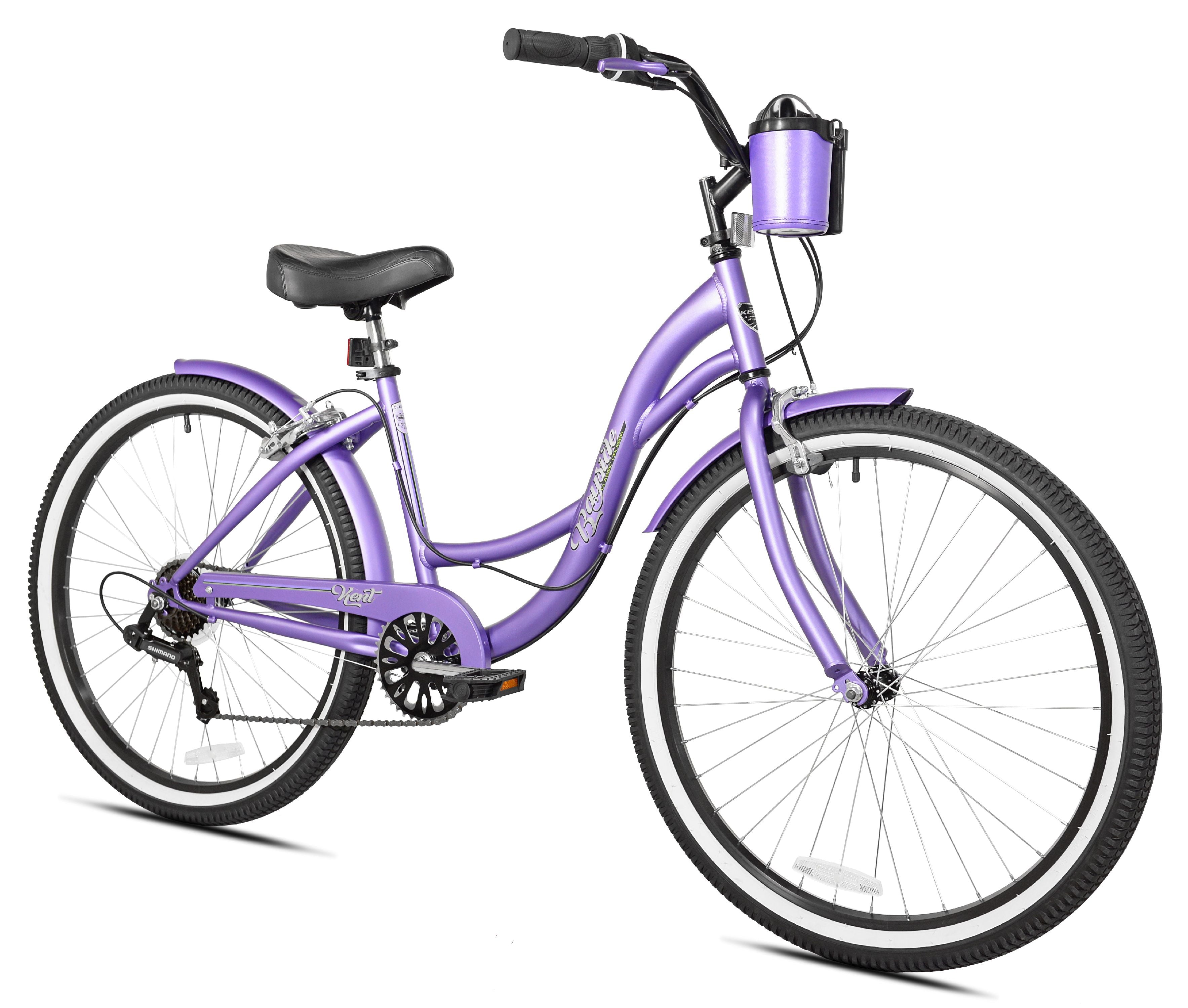 Bicycles 26" Bayside Women's Cruiser Bicycle, Purple