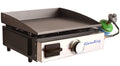 Top Portable Propane Cast Iron Grill Griddle Tabletop for Camping & Tailgating