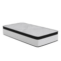 Furniture Capri Comfortable Sleep 12" Extra Firm Hybrid Pocket Spring Mattress, Twin