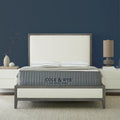 & Rye ArticSky 14" Medium Plush Hybrid of Gel Memory Foam and Spring Mattress with BONUS Pillows, Queen
