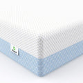 Dual Sided Crib and Toddler Mattress, 6 inch 2-in-1 Foam Baby Mattress for Standard Full Size Crib, with Removable Washable Cover