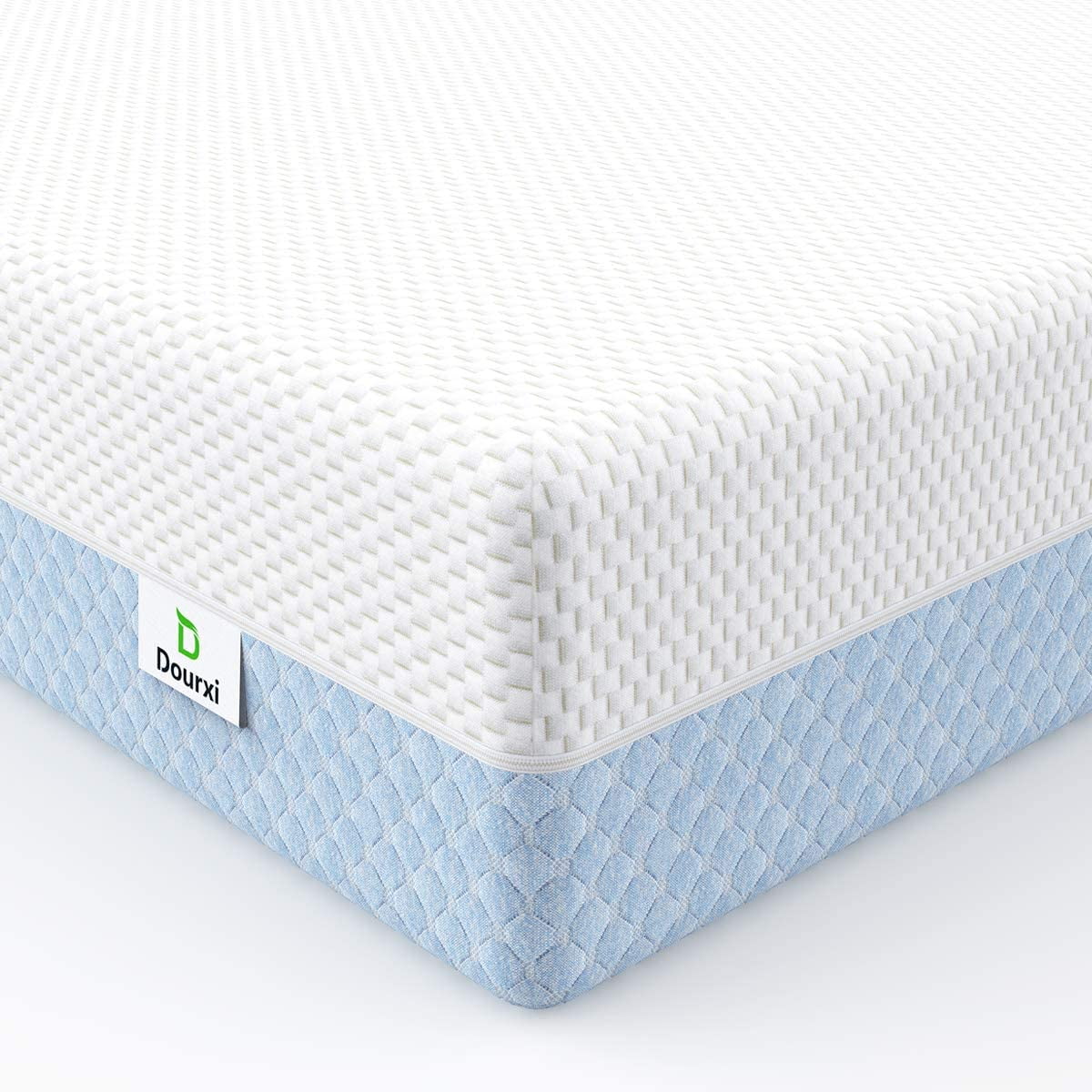 Dual Sided Crib and Toddler Mattress, 6 inch 2-in-1 Foam Baby Mattress for Standard Full Size Crib, with Removable Washable Cover