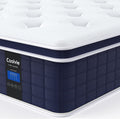 Full Size Mattress, 12 inch Hybrid Full Mattress in a Box, with 3 Layer Premium Foam and Pocket Springs, Medium Firm Feel
