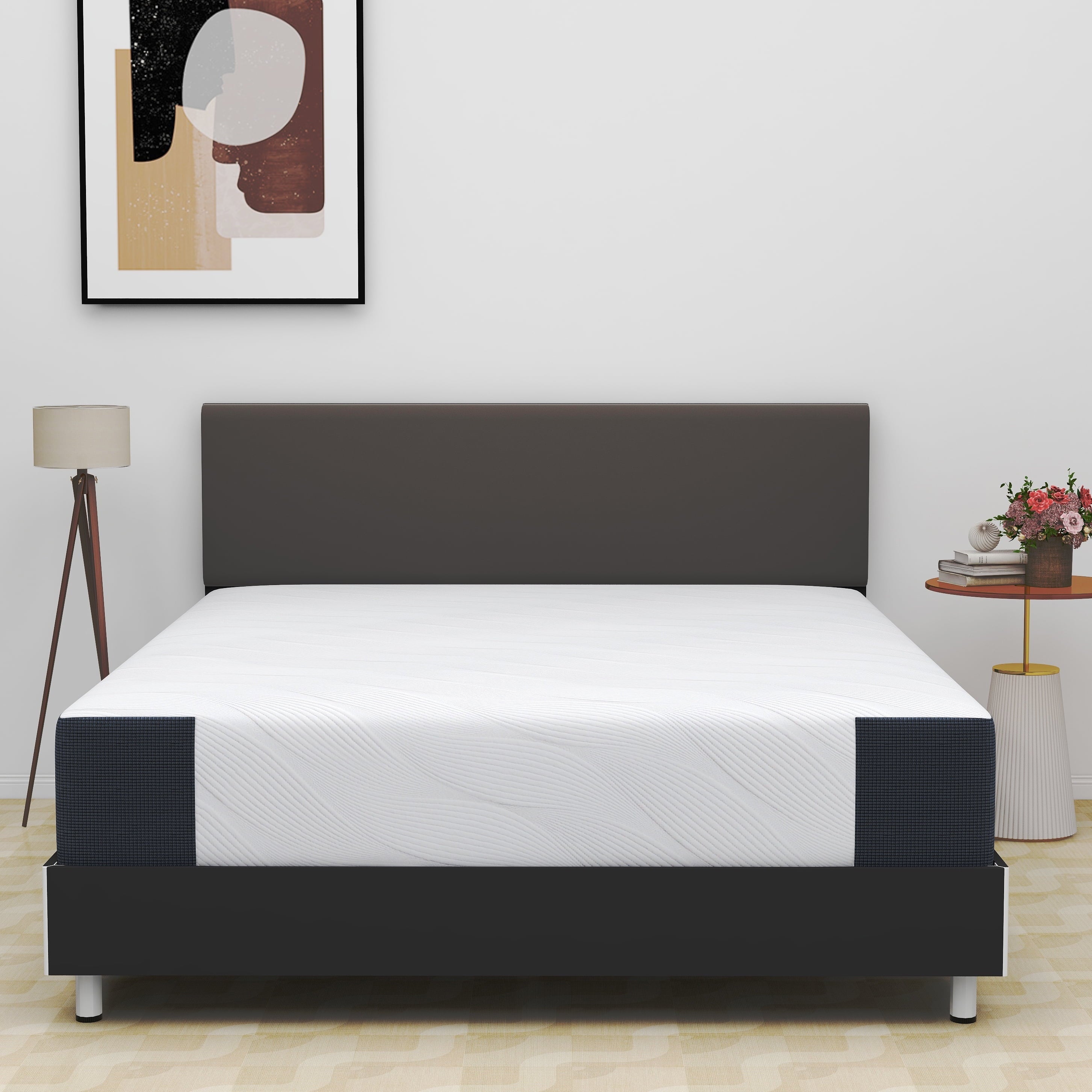 Inch Hybrid Mattress,Queen Size Mattress with Gel Memory Foam Sleep Mattresses, Individual Pocket Springs with Comfy Foam for Back Pain Relief & Cool Sleep,Mattress In A Box