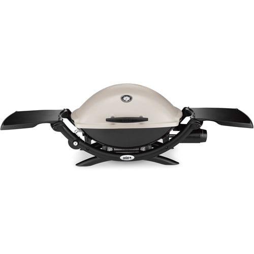 Q 2200 1-Burner Portable Gas Grill, Titanium