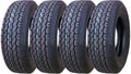 COUNTRY Trailer Tires ST 205/75D15 6 PR Load Range C - 11021, Set 4