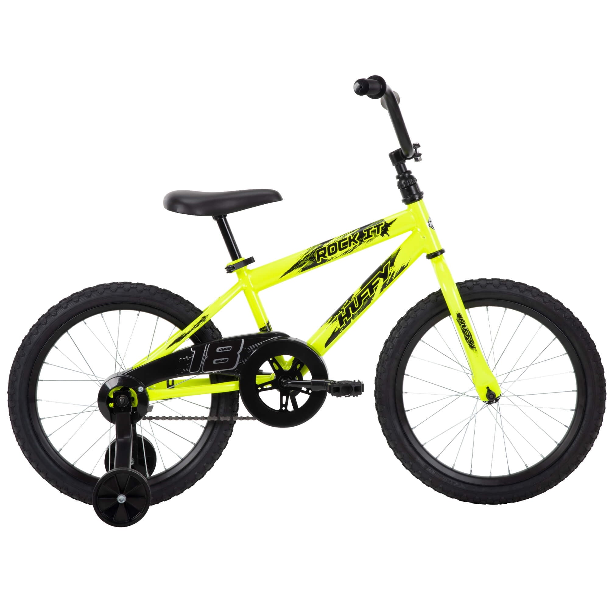 18 in. Rock It Boy Kids Bike, Neon Powder Yellow