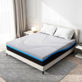 10 Inch Grey Queen Gel Memory Foam Mattress in a Box with Detachable Cover, Queen Size Mattress