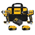 20V MAX Cordless Brushless 2 Tool Combo Kit with (2) 4.0Ah Batteries and Charger