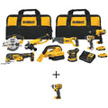 20V MAX Cordless 8 Tool Combo Kit, 20V MAX Cordless 3/8 in. Impact Wrench, and (2) 20V 2.0Ah Batteries