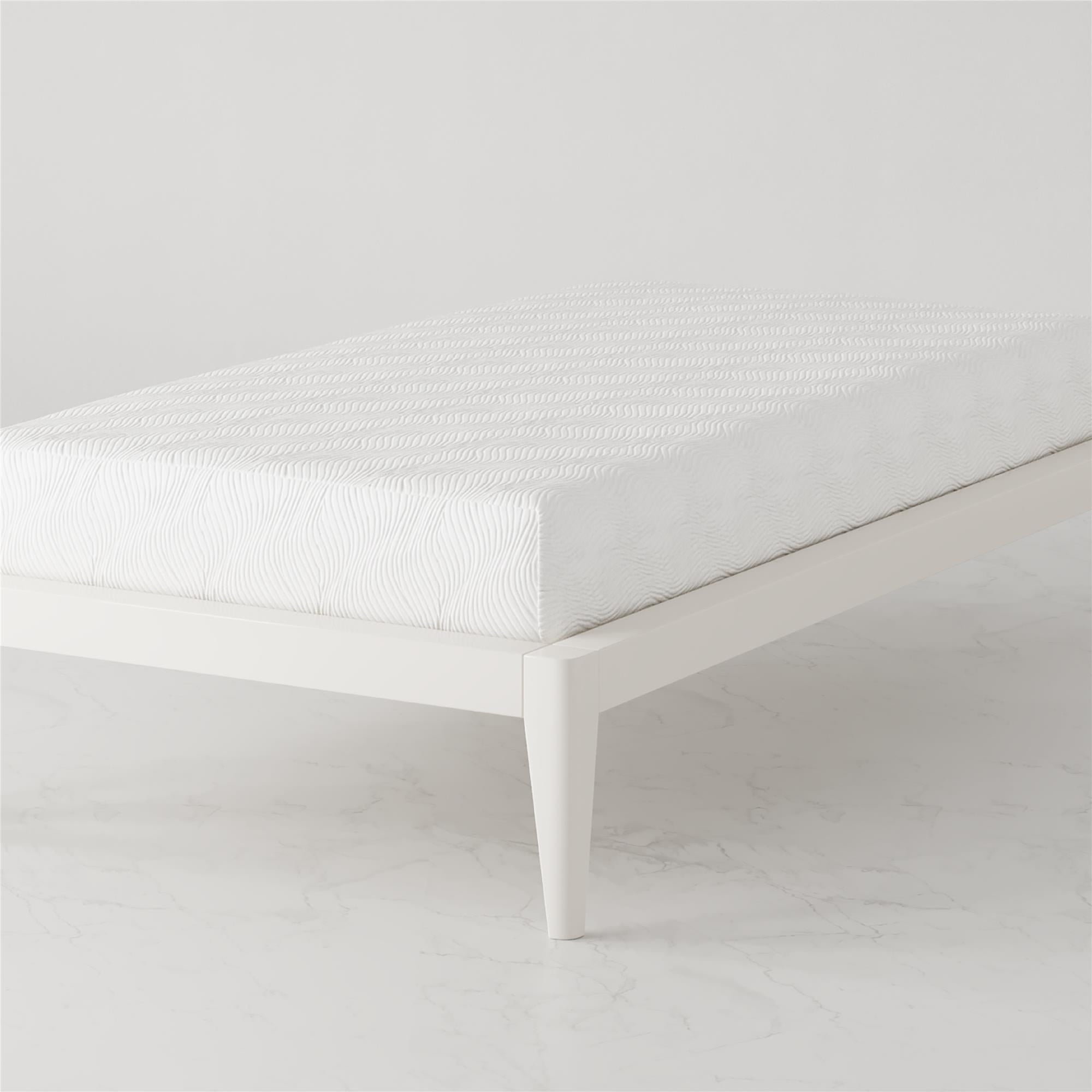 Sleep Memoir 8" High-Density, Responsive Memory Foam Mattress, Bed-in-a-Box, Made in Italy, Twin
