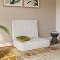 Aries 4-Inch Tri Folding Mattress with Carry Bag and Washable Cover, Twin Size