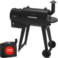 GRILLS ZPG-450A3 Wood Pellet Grill & Smoker 8-in-1 BBQ 2022 model, Black