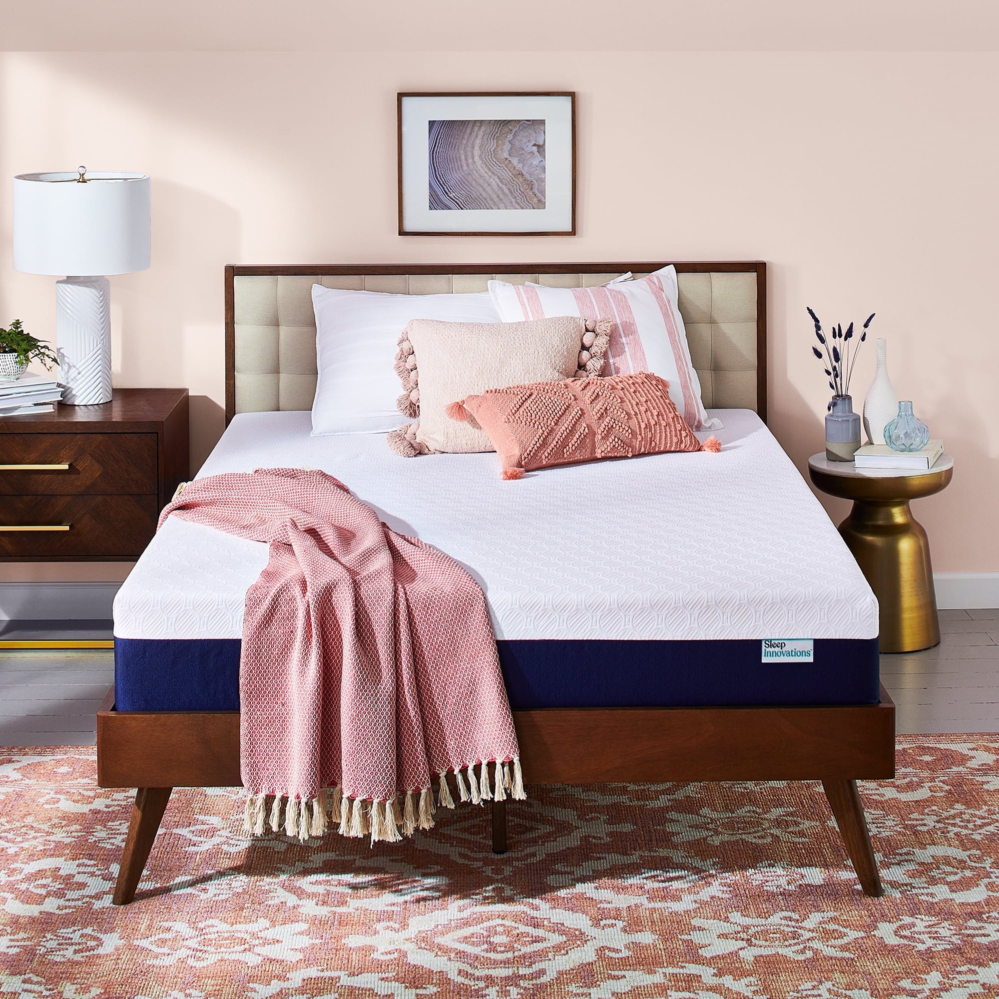Innovations Shiloh 12" Memory Foam Mattress, Queen, Medium Firm