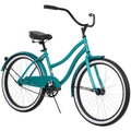 24¡± Cranbrook Girls Beach Cruiser Bike for Women, Emerald Green