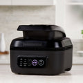 Foreman Beyond Grill 7-in-1 Electric Indoor Grill and 6 Quart Air Fryer, Black, MCAFD800D