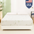Size Mattress, 10 inch Gel Memory Foam Mattress in a Box with Bamboo Cover,CertiPUR-US Certified