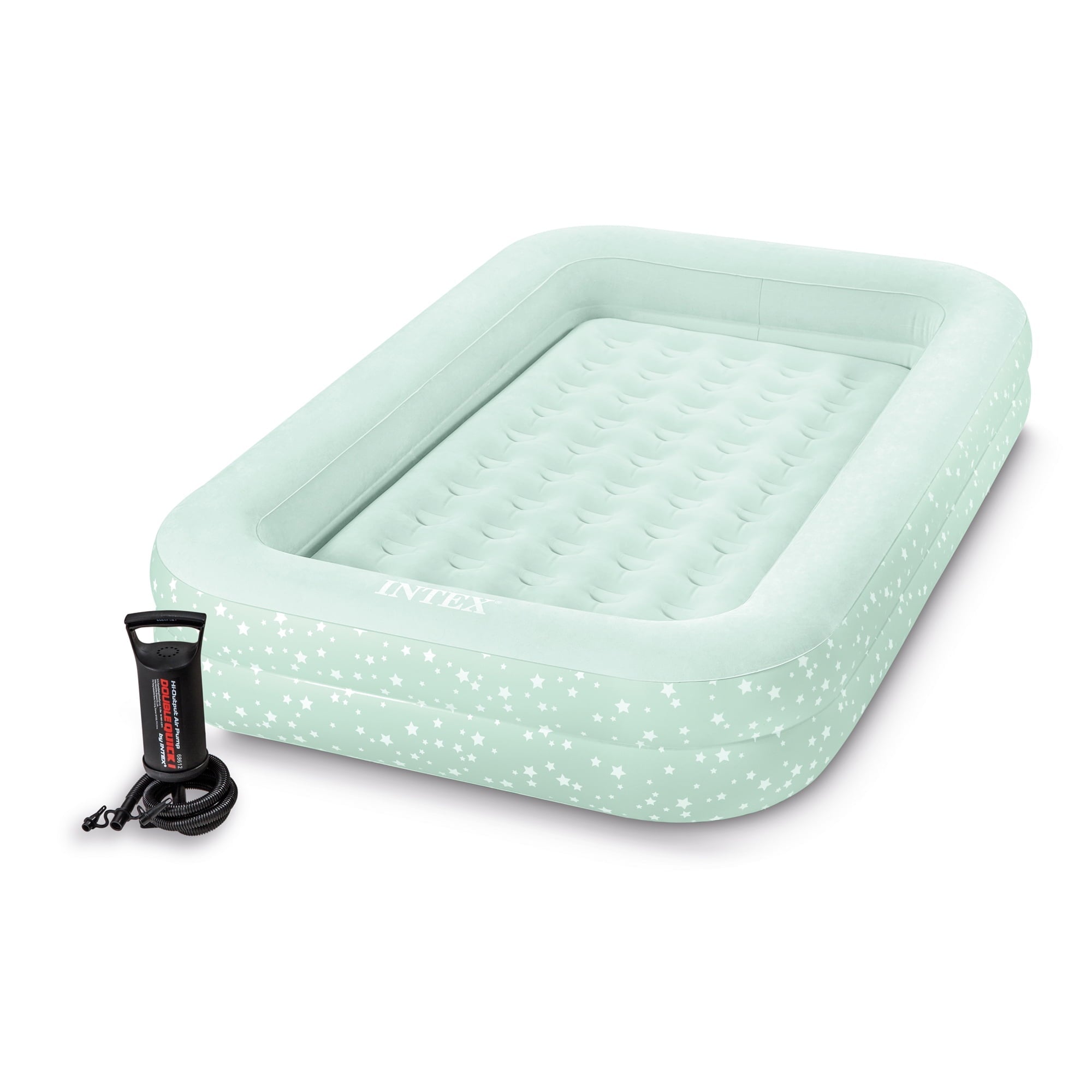 Kidz 10" Starry Night Travel Air Mattress with Hand Pump