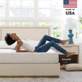Ego Blue 8 inch Cooling Gel Memory Foam Mattress, Twin Mattress in a Box, Medium