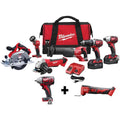 M18 18V Lithium-Ion Cordless Combo Tool Kit (6-Tool) w/ 3/8 in. Impact Wrench and Oscillating Multi Tool