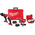 M18 FUEL 18-V Li-Ion Brushless Cordless Hammer Drill/Impact Driver Combo Kit (2-Tool) w/Bi-Metal Hole Saw Set (11-Piece)