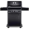 Rogue 3-Burner Propane Gas Grill with Range Side Burner in Black