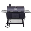 Judge Charcoal Smoker Grill in Black with 540 sq. in. Cooking Space