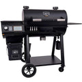 Rider 900 DLX Pellet Grill and Smoker in Black with 906 sq. in. Cooking Space