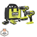ONE+ HP 18V Brushless Cordless 2-Tool Combo Kit with Drill/Driver, Impact Wrench, Batteries, Charger, and Bag