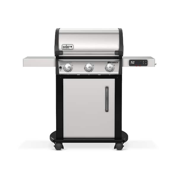Spirit SX-315 3-Burner Propane Gas Smart Grill in Stainless Steel